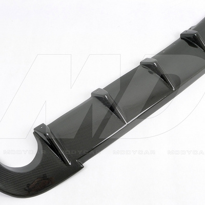 Carbon Fiber Rear Bumper Diffuser For 2001-2007 Mitsubishi Lancer Evolution Evo 9