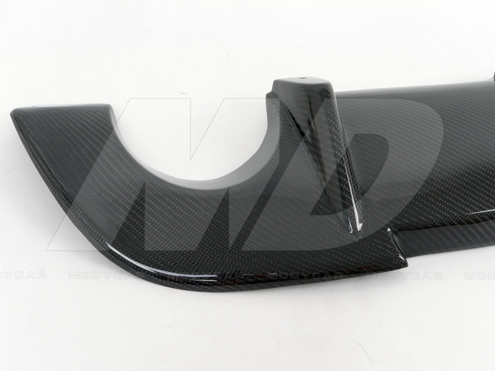 Carbon Fiber Rear Bumper Diffuser For 2001-2007 Mitsubishi Lancer Evolution Evo 9