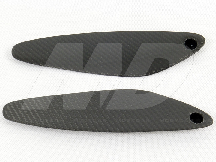 CARBON FIBER REAR SPOILER END LIPS FOR 1995-1998 NISSAN R33 GTR