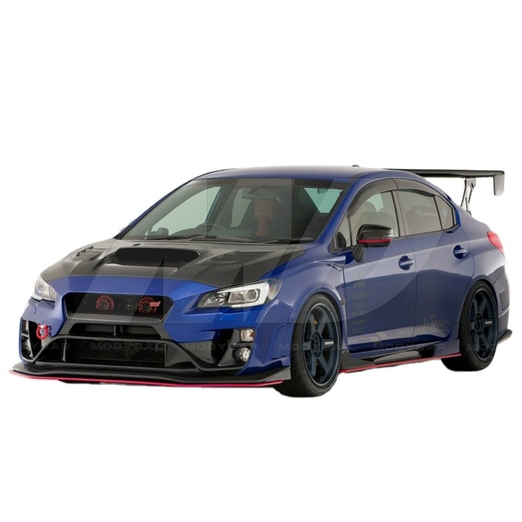 V Style Half Carbon Fiber Wide Ver Body kits For 2015-2018 Subaru Impreza 11 Sti Vab