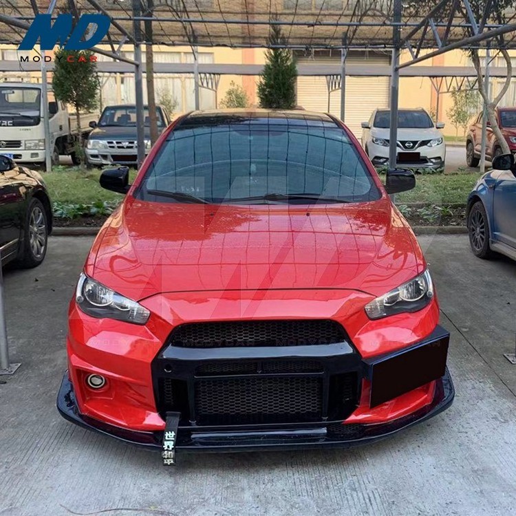 Vrs Style Pp Front Bumper For 2008-2012 Mitsubishi Lancer Ex