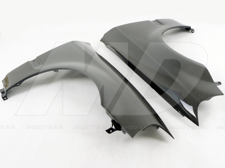 Oem Style Carbon Fiber Front Fender For 1999-2000 Honda Civic