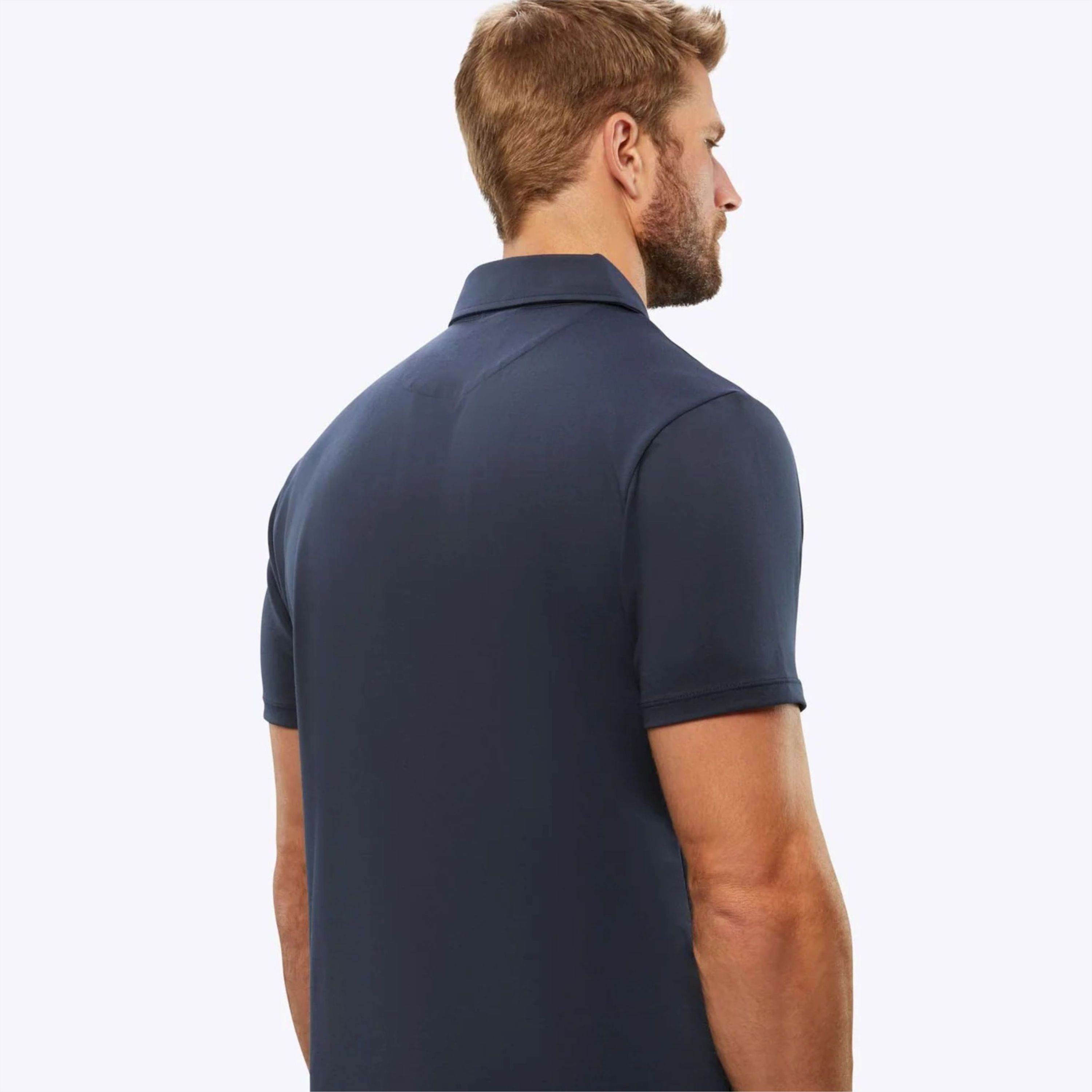 Classic Style Curved Hem Polo Shirt for Men - Lightweight, Quick-Dry Fabric, Ideal for Golf and Tennis, Available in Plus Sizes