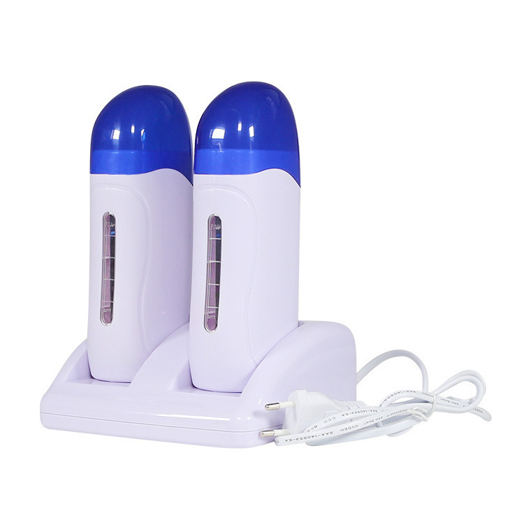 Private Label Double Wax Heater With Base Kit With Ink Cartridge