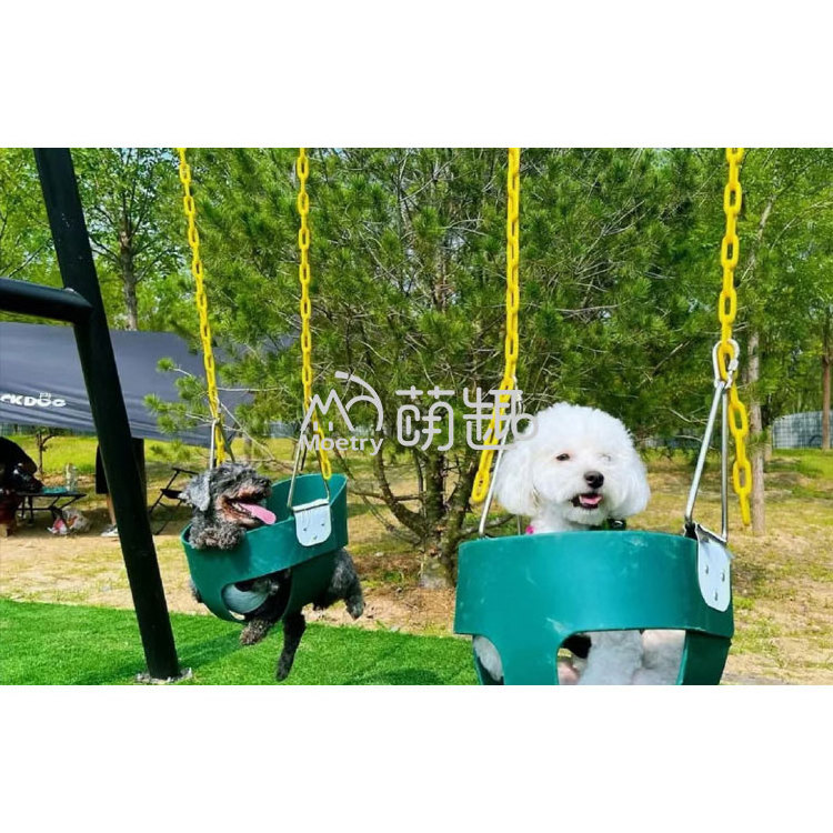 Moetry Animal Play Yard Equipment Dog Park Playground Swing Playsets Parque Para Perros