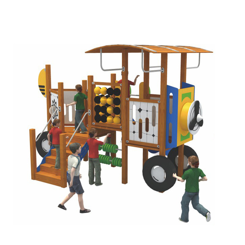 Moetry factory price airplane playground wooden play ground for pre school outdoor kids backyard playground