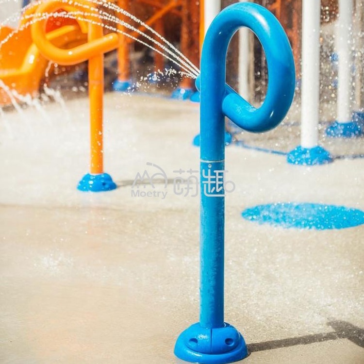 Moetry Water Playground Equipment Children Water Game Fountain Spray for Kids Resort Water Park