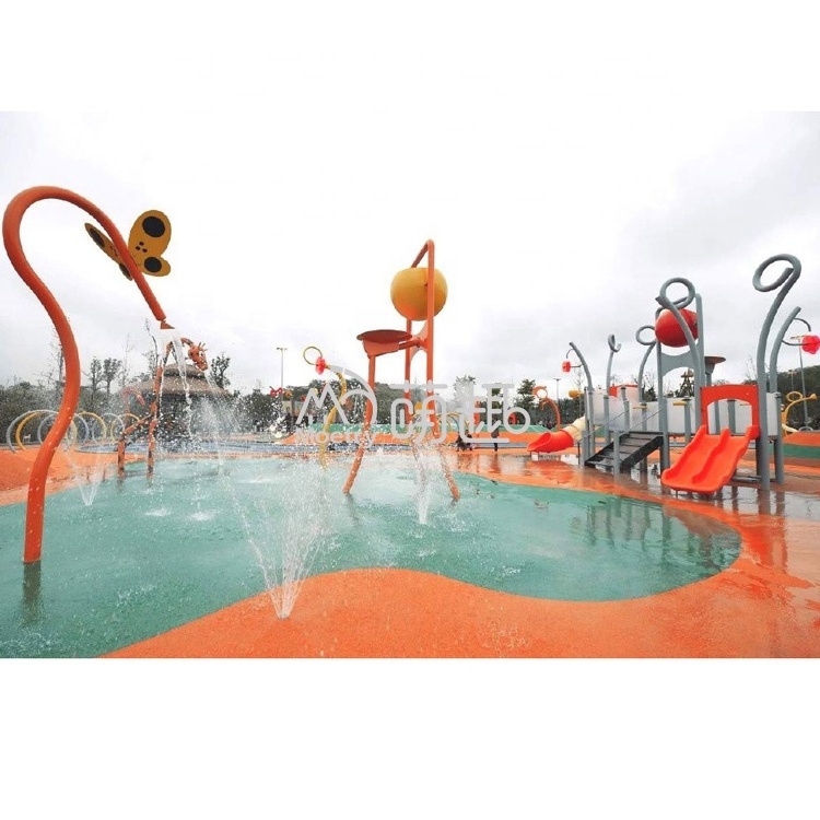 Moetry Water Playground Equipment Children Water Game Fountain Spray for Kids Resort Water Park