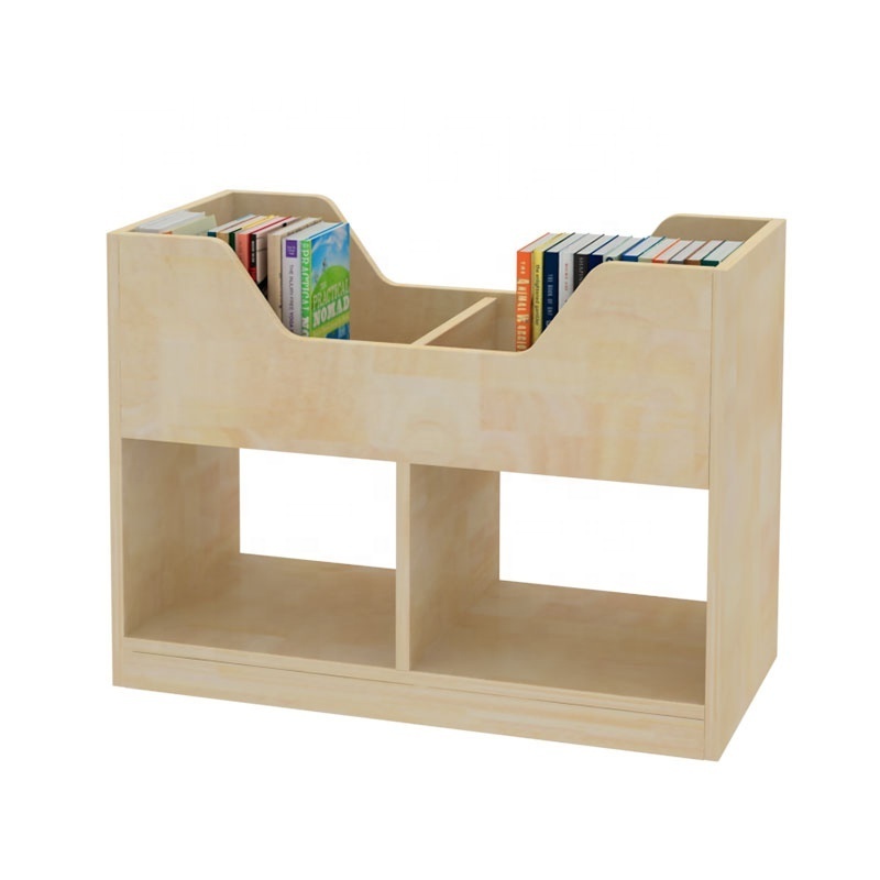 Moetry Awesome Reading Bench with Storage Kids Library Furniture for Preschool Reading Nook