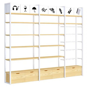 Shop Display Racks Cosmetic Store Fixtures Combination Shelving Stacking Racks Shelves Storage shelf