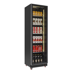 Single door red bull beverage fridge display refrigerators refrigeration equipment display cooler for store