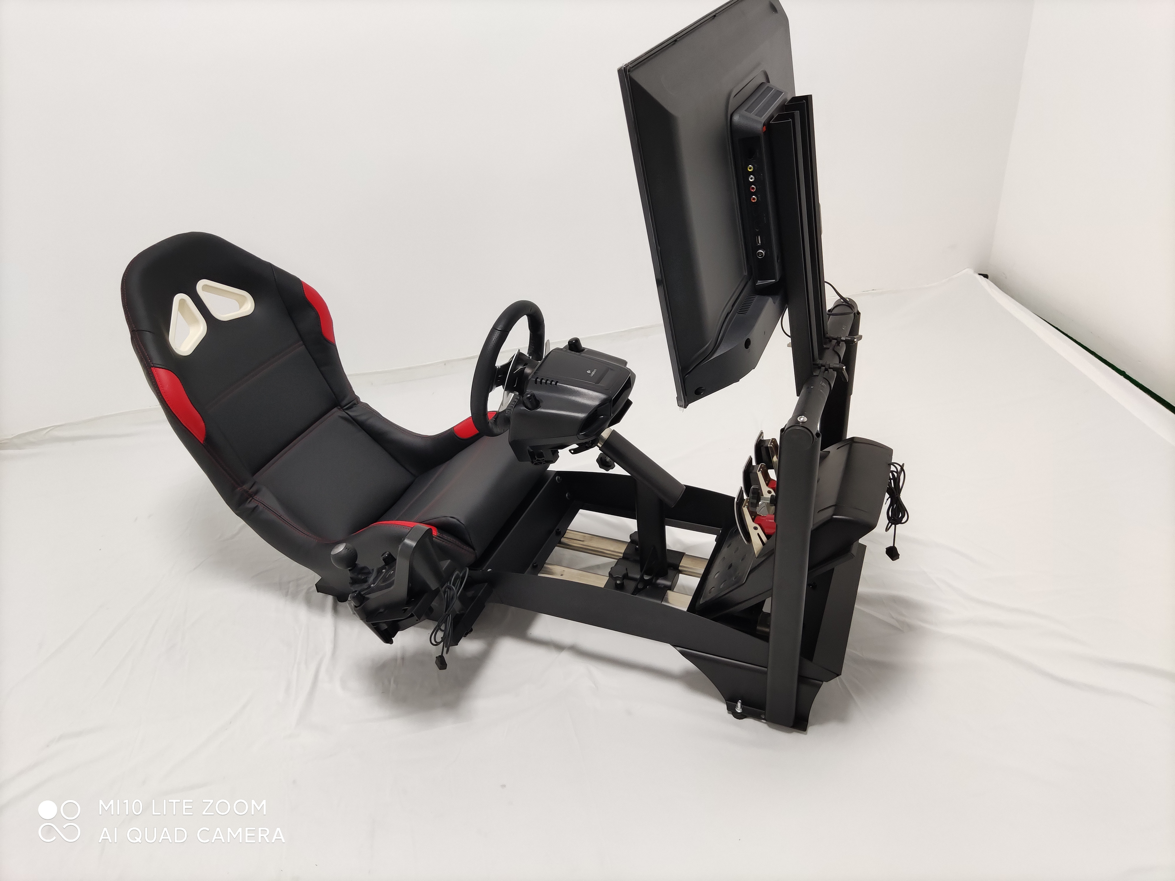 Racing Simulator Cockpit VR Car Racing Simulator Thrustmaster Fanatec Wheels Compatible with PS4 PC Platforms