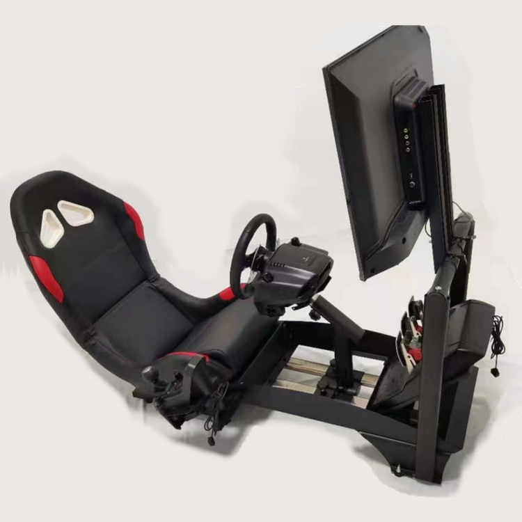 Simple Premium Driving Seat Factory Directly Supply Racing Game Simulator Black Racing Cockpit Seat For PC PS4 Xbox ONE G29