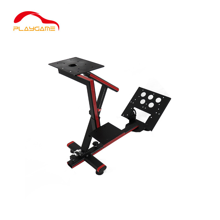 Racing Steering Wheel Stand Foldable Game Simulator Frame Adjustable Video Game Racing Wheel Stand pro