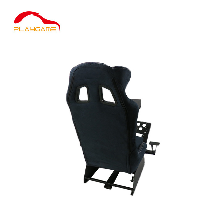 Professional OEM Black Premium Gaming Racing Simulator Race Sim Seat Cockpit For Logitech Thrustmaster Fanatec wheels