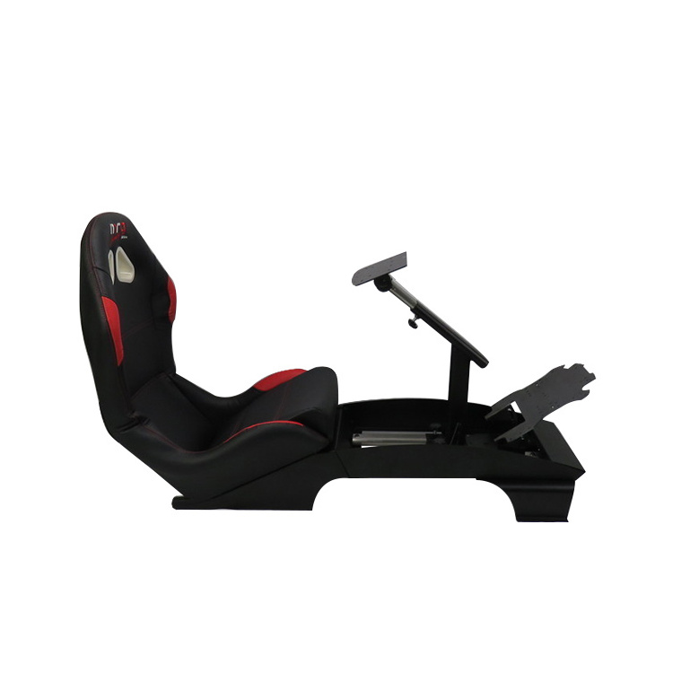 Simple Premium Driving Seat Factory Directly Supply Racing Game Simulator Black Racing Cockpit Seat For PC PS4 Xbox ONE G29