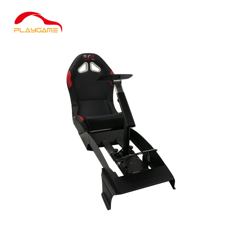 Hot Selling Gaming Accessories Steering Wheel Gear With Pedals Stand Simulator Cockpit Driving Racing Simulator