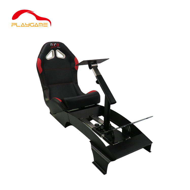 Game Chair Cockpit Bracket Driving Steering Wheel F1 Cockpit Car Driving Simulator Sim Racing Cockpit For PS4 PS5