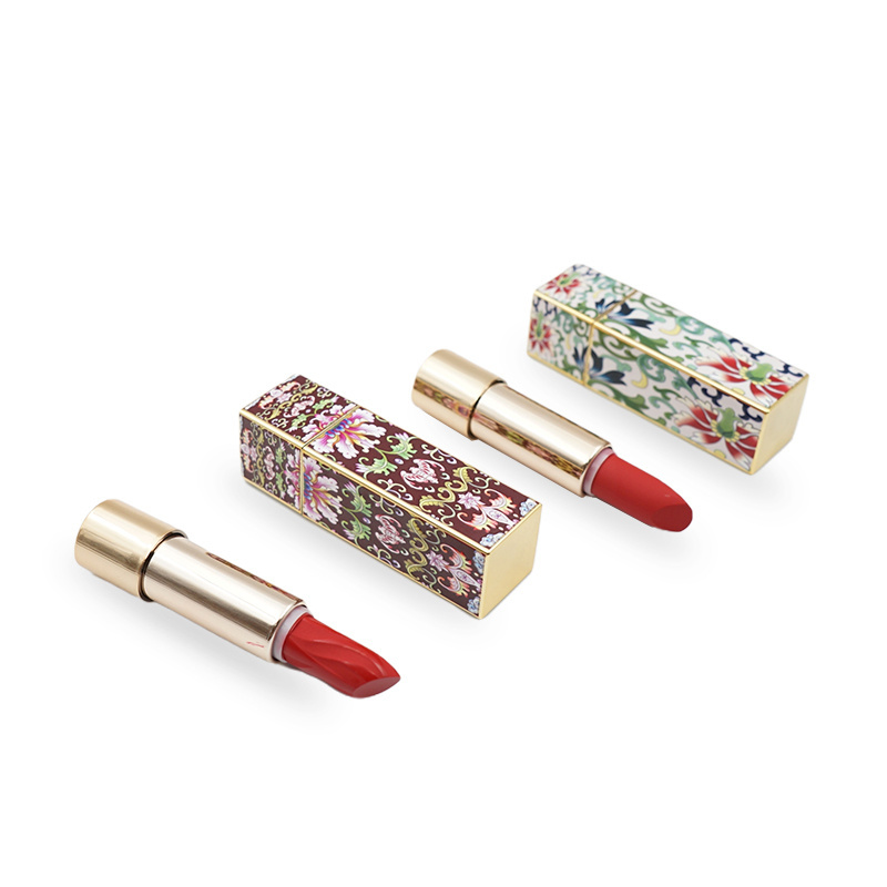 Chinese Carving Lips Beauty Makeup Natural Pigment Private Label Moisturizing Red Matte Lipstick