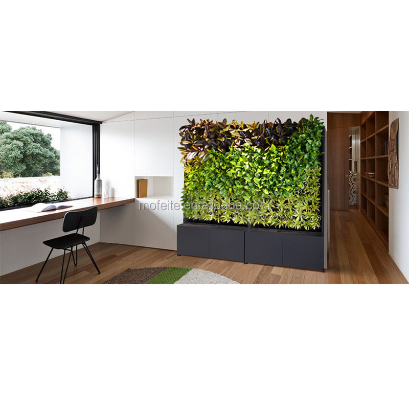 Custom vertical wall felt garden planter for landscape