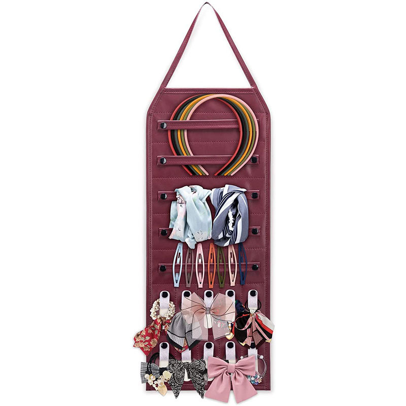 Felt Foldable Hanging 7 Grids Socks Divider Closet Organizer