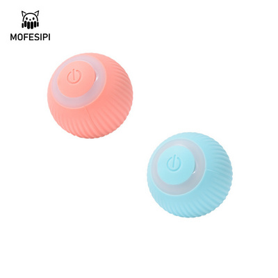 MOFESIPI New Design Smart Electronic Cat Interactive Toy Ball Active Rolling Ball Automatic Rolling Ball Toy for Cat Dog