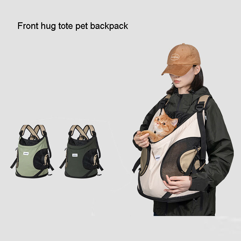 MOFESIPI Carrier For Cats Pet Front Carrier Backpack Adjustable Ventilated Pet Carrier Backpack for Traveling for Max 8.5kg Pet