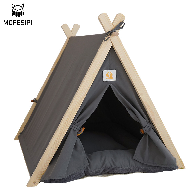 MOFESIPI Four Seasons Universal Pet Bed Kennel Dog Tent Animals Bed Tent Camping Detachable Small and Medium-sized Pet Dog Bed