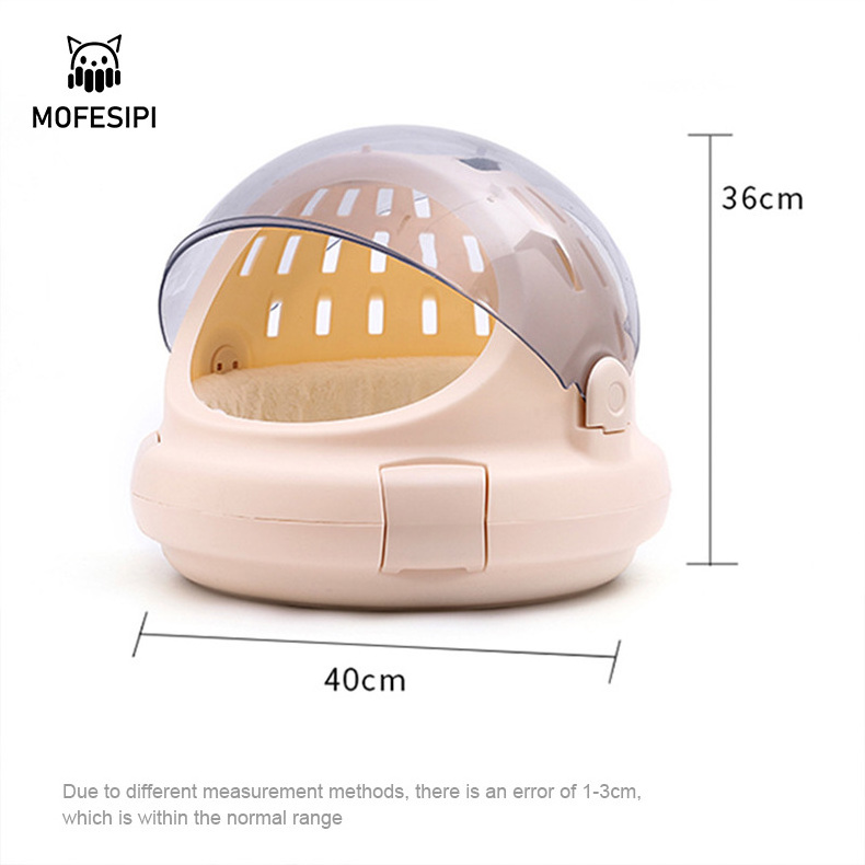 MOFESIPI Portable Cat Bag Large Space Multifunctional Pet Space Capsule Bag Car Carrying Bag Cat Litter Box Easy to Clean