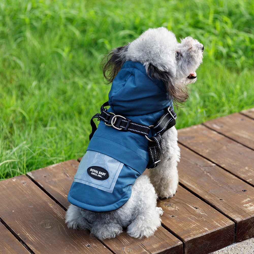 MOFESIPI New Design Fashion Warm Pet Clothing Winter Small Dog Clothing Thickened Vest For Small Dog