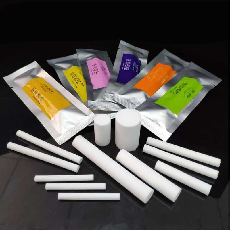 Custom Replacement White Essential Oil Perfume Absorb Filter Wick Car Air Freshener Refill PE Cotton Diffuser Sticks