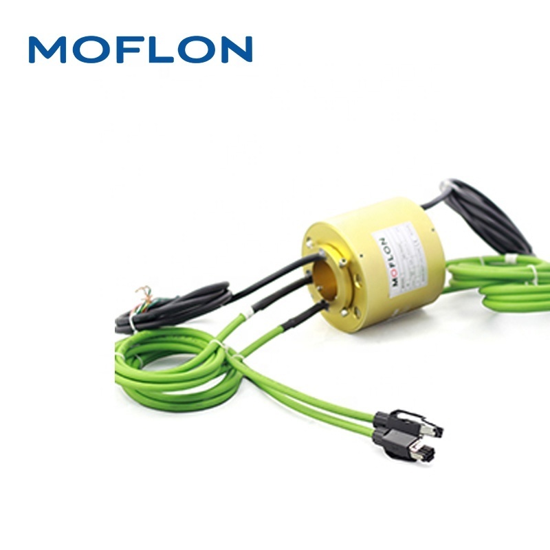 Industrial Field Bus Slip Ring with Through Bore Electrical Rotary Joints MB series