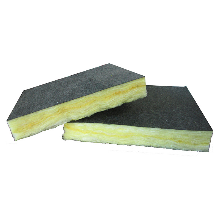 Thermocol Sheets Fireproof Aluminum Foil Faced Glass Wool Glasswool Blanket Insulation Glasswool Rolls Insulation Manufacture