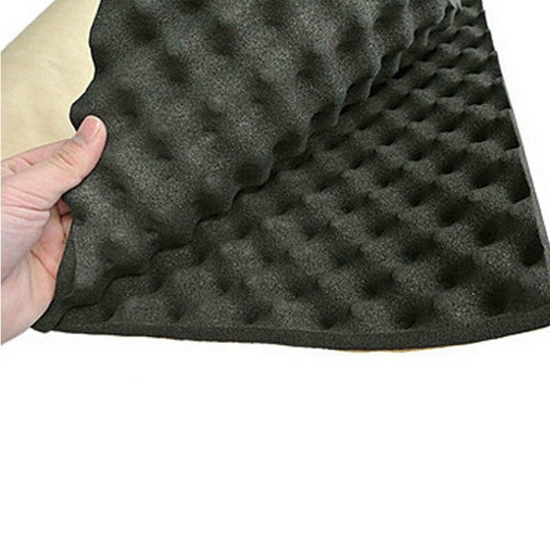 China supplier egg crate foam roll acoustic foam sound insulation soundproof foam closed cell nbr pvc rubber material FOR FRANCE