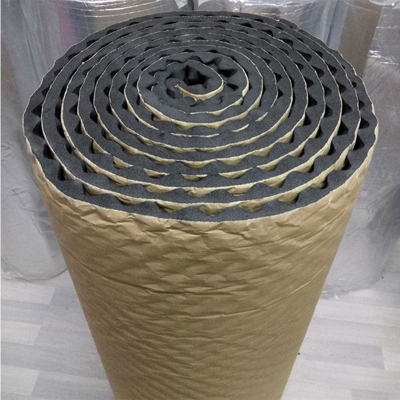 China supplier egg crate foam roll acoustic foam sound insulation soundproof foam closed cell nbr pvc rubber material FOR FRANCE