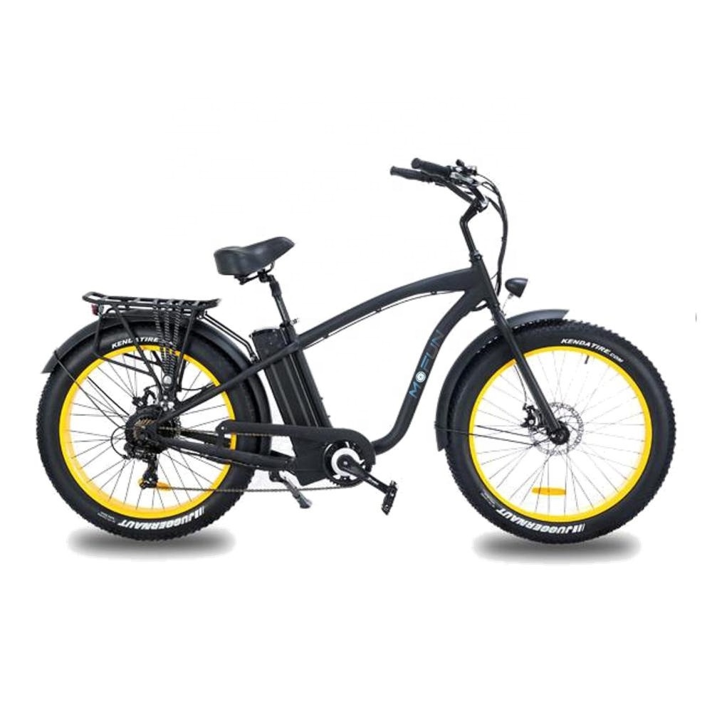 2019 Mofun 26inch beach cruiser fat tire ebike electric bike bicycle china MF-901