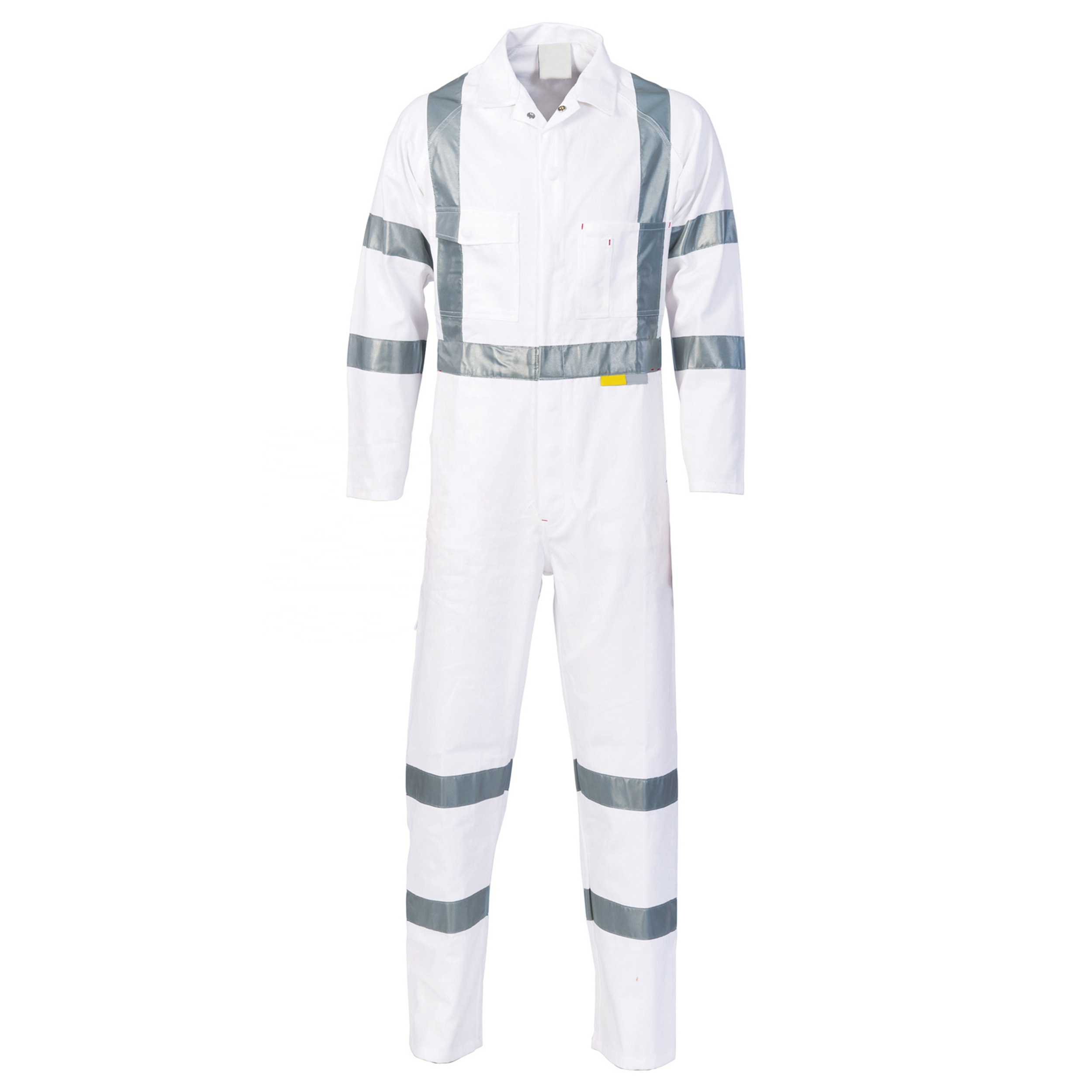 100% cotton material Breathable Hi Vis Construction Working Suit / Safety Suit work wear Factory Construction Working Suit