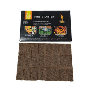 Outdoor Survival Kit Nature Wood Fireplace Compfire Barbecue BBQ Fire Starter Cube Fire Lighter Cube