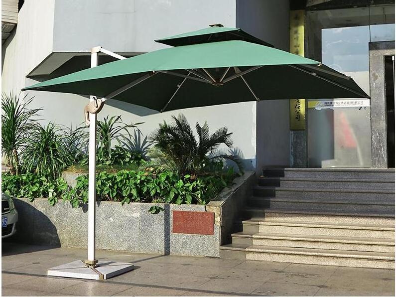 Out door parasol umbrella commercial aluminum garden restaurant market heavy duty sonnenschirm outdoor umbrellas