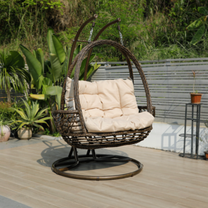 outdoor garden logo hammock swing hammock swing bed folding hot sales pe rattan hanging chair outdoor swing for garden