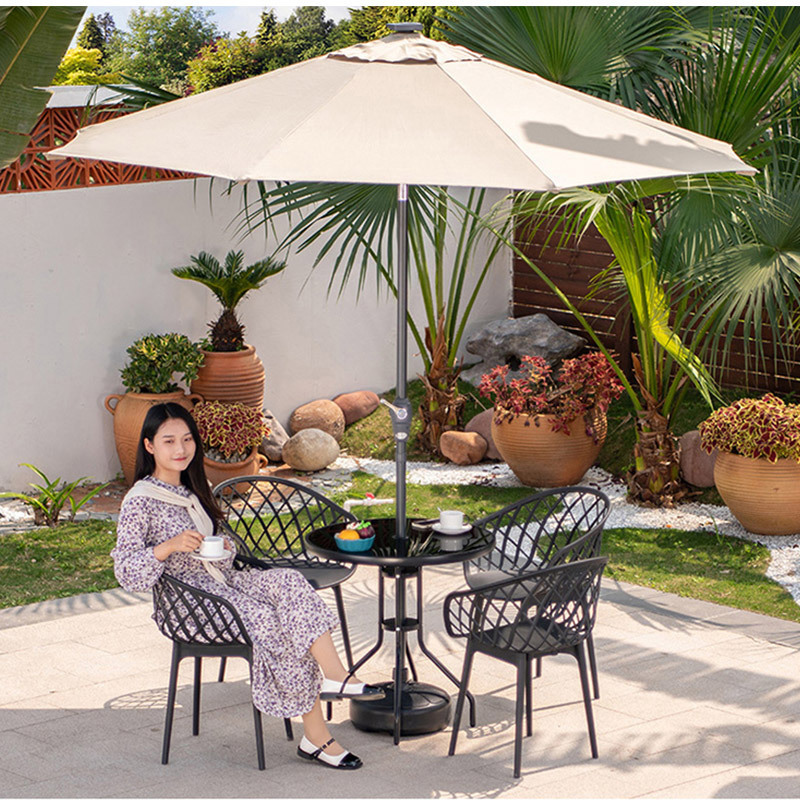 patio umbrella light pepsi parasol aluminum cantilever umbrellas LED patio exterior beach large umbrella outdoor garden Parasol