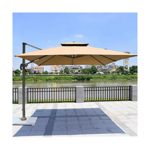 Factory Promotion heavy duty big size outdoor umbrella beer coffee drink bar parasol telescopic patio umbrella