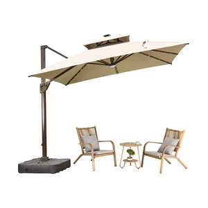 outdoor furniture Garden Parasol Umbrella Outdoor Sun Shade Pool Side Parasol Vintage Patio Garden Umbrella