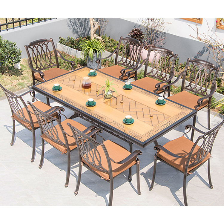 family BBQ table set friend college BBQ smokeless table and chairs