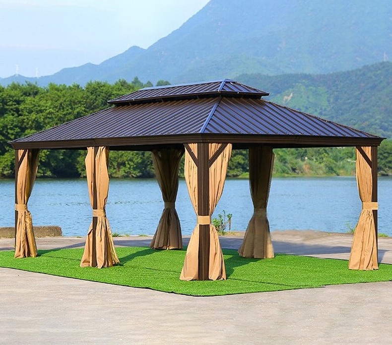 Wholesale Price Waterproof Aluminum Pergola Gazebo Louvers Canopy Window Awnings For Sale