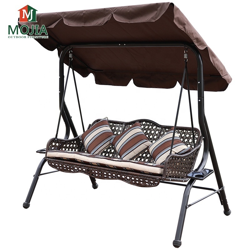 Outdoor Furniture  Backyard Leisure Patio Rocking Chair GardenSwing Seat Outdoor Canopy Bed Swing