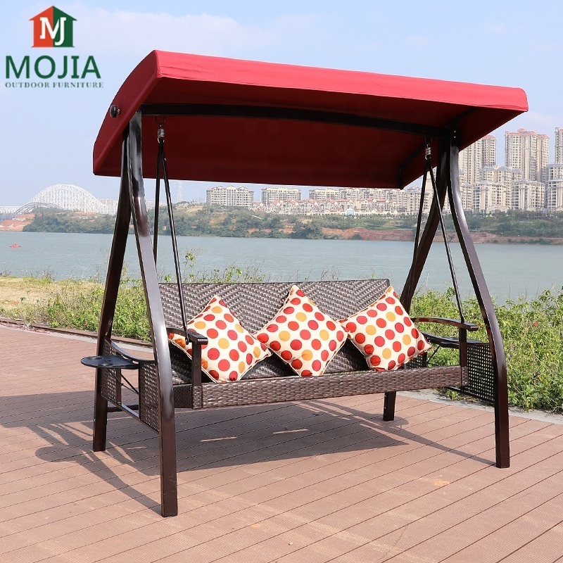 Outdoor Furniture  Backyard Leisure Patio Rocking Chair GardenSwing Seat Outdoor Canopy Bed Swing