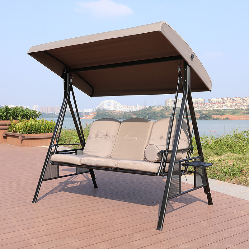 Outdoor Aluminium Swing Seat Garden Metal Swing Dynamic Swing Chair