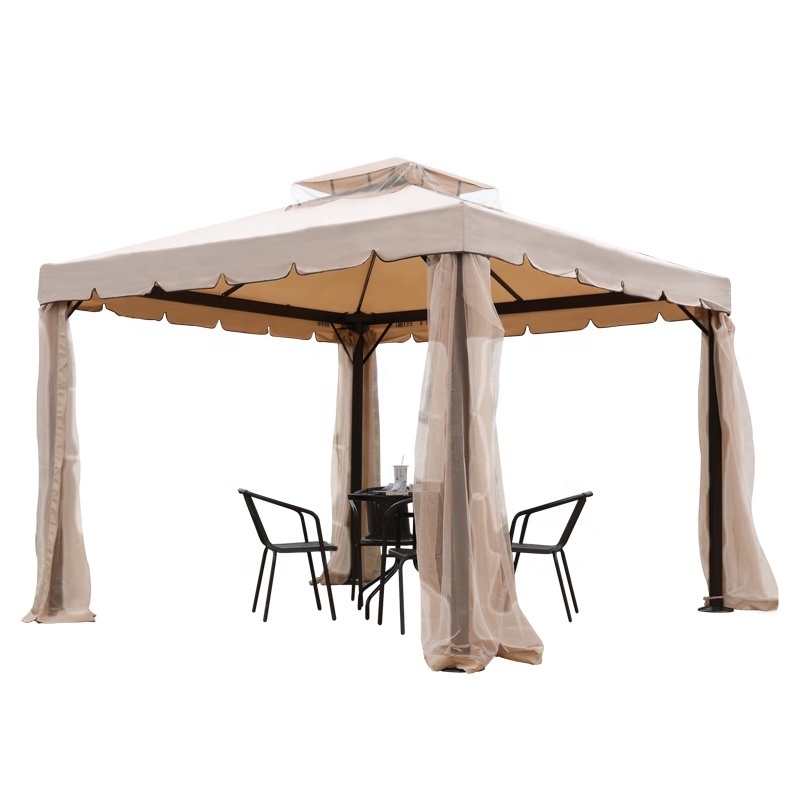 Outdoor Furniture Wholesale Canvas Tents waterproof Pavilion tent gazebo aluminium pergola