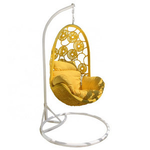 Patio Furniture Living Room Hanging Chair Outdoor Swing Lazy Hammock Rattan Double Seat Swing Chair Indoor